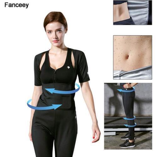Fanceey Fitness Top Gym Weight Loss Body Shapewear Women Slimming Waist Trainer Sauna Weight Loss Sweating slimming underwear