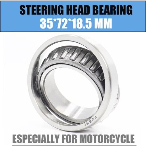 35*72*18.5 mm 1PC Steering Head Bearing 357218.5 Tapered Roller Motorcycle Bearings For Column