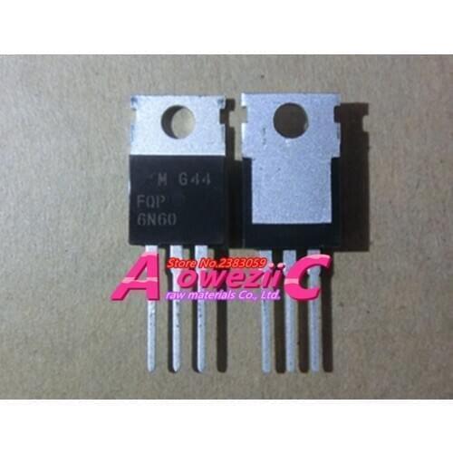 Aoweziic 2017+ 100% new imported original FQP6N60C 6N60C TO-220 MOS FET 600V 6A