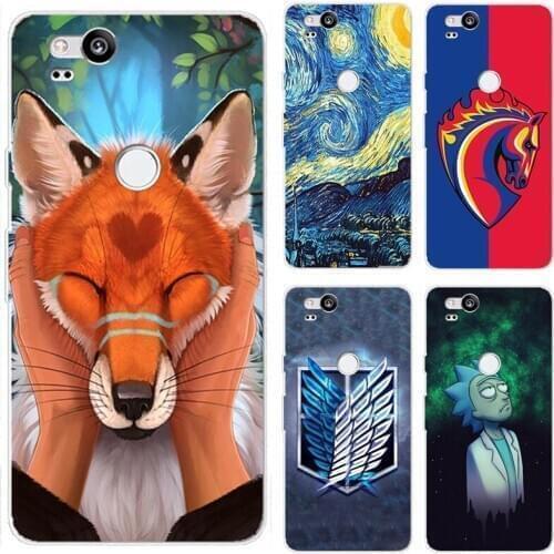 Case For Google Pixel 2 Soft Silicone TPU Cool Design Patterned Printing Phone Cover For Google Pixel2 Case Cover