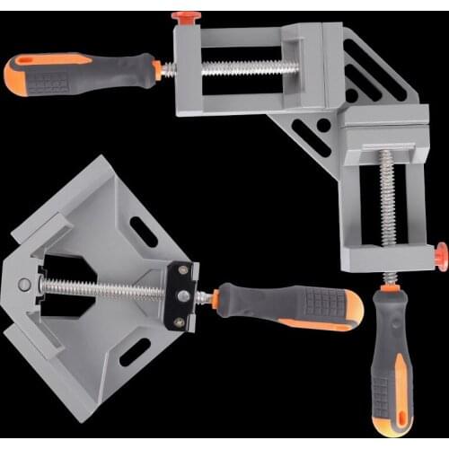 Woodworking Right Angle Fixture Photo Frame Fish Tank Fixed Angle Clamp Tool Single and Double Handle Right-angle Fixture