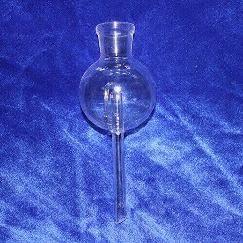 Gas saturation funnel,Capacity 100ml,Round Gai funnel,Liquid sealing funnel,Safety funnel