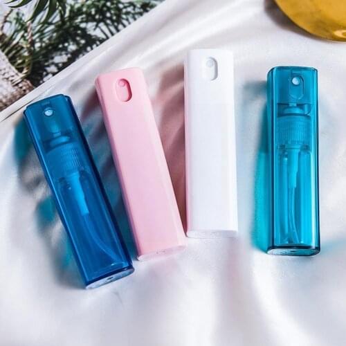 10ml Portable Perfume Atomizer Refillable Perfume Bottle Type Outer Accessory Shell Bottles Plastic Sprayer Pocket Travel D F2D2