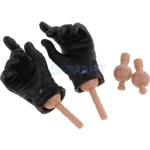 1:6 Scale Male/Female Gloved Hands for 12'' Action Figure Body Parts Toy DIY Accessories