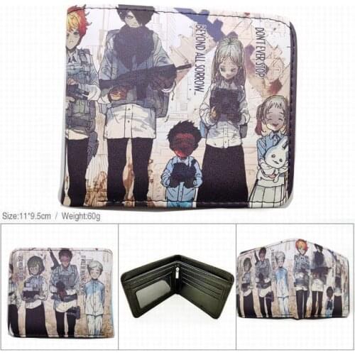 LISM Promised Dream A253224 Fashion Anime Wallet Bags Wallets Coins Casual Purses Card Unisex Gifts Birthday