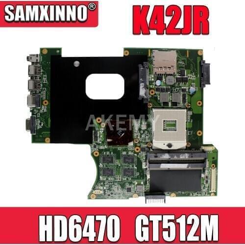 NEW!!!USB board+K42JR REV 4.1 HD6470 512M For Asus X42J K42J K42JR K42JZ K42JB K42JY K42JE laptop Motherboard mainboard DDR3