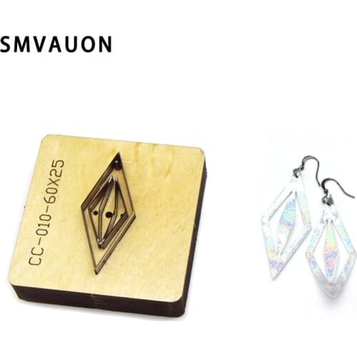 Smvauon New Japan Steel Die Cut Steel Earrings Die Cutting Mold Wood For Leather Blade Rule Cutter For Crafts Leather Punch