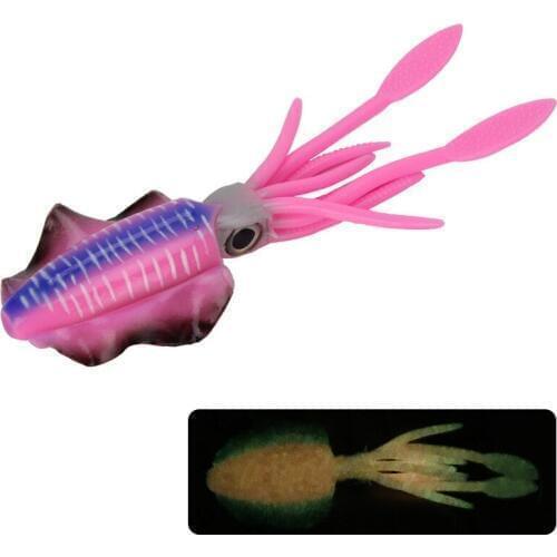 Octopus Bait Double Hook Squid With Lead Fishing Lures Soft Bait 15cm 20g 60g Deep Sea Boat Lot 2 Pieces Sale