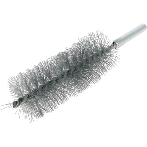 Utoolmart 32/35/38/40/50mm Dia Steel Wire Brush Long Handle Pipe Cleaning Metal Brush Kitchen special tool