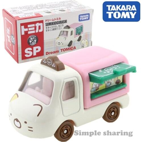Takara Tomy Dream Tomica SP Sumikko Gurashi Cat Sumikko Tearoom Wagon Car Motor Vehicle Diecast Metal Model