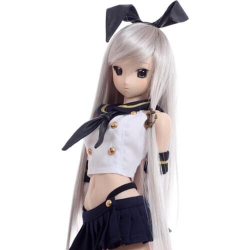 [wamami] 252#CosAnime Kantai Shimakaze Dakimakura Suit/Dress 1/4 MSD SD DZ ADOD BJD Dollffie