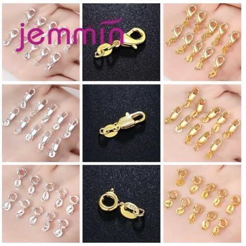 Factory Direct-Selling Wholesale Price 3 Style Lobster Claw Clasps for DIY Jewelry Findings Necklace Bracelet Top Quality