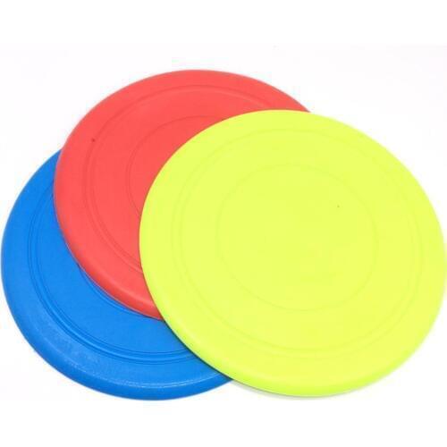 1Pcs Interactive Dog Chew Toys Resistance Bite Soft Rubber Puppy Pet Toy For Dogs Pet Training Products Dogs Playing Flying Disc