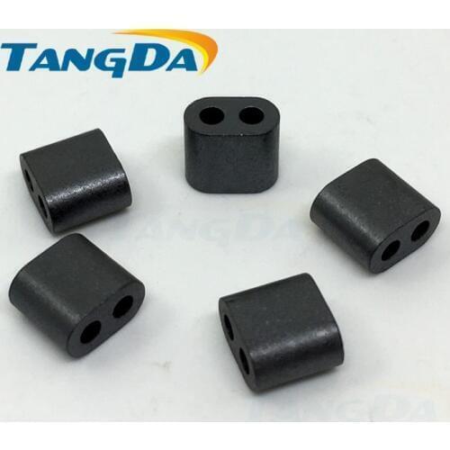 40ui BN-67-2402 toroids BN 67 2402 ferrite core radio frequency RF 7.0x6.2x4.2mm RFC SWR BALUN CORES double hole BN67 2402