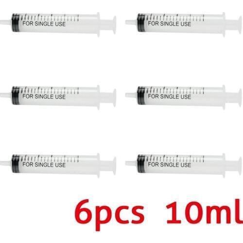 1 set 10ML 6PCS Syringe Ink Refilling Tools For HP for refilling with Refillable Cartridges and Ink Supply System