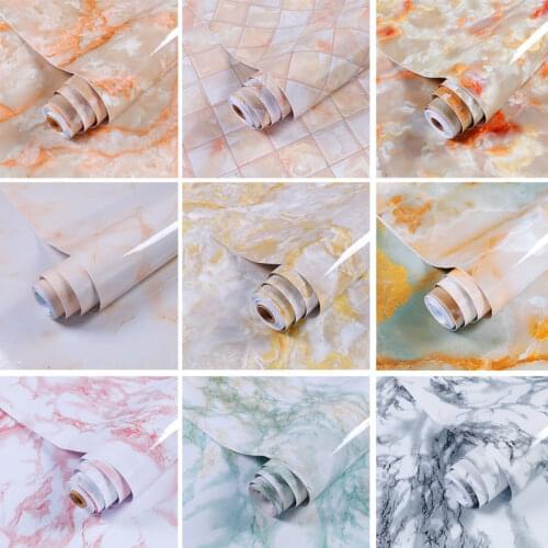 8M Modern Living Room Furniture Desktop Waterproof Marble Wallpapers Vinyl Self Adhesive Contact Paper Home Decor Wall Stickers