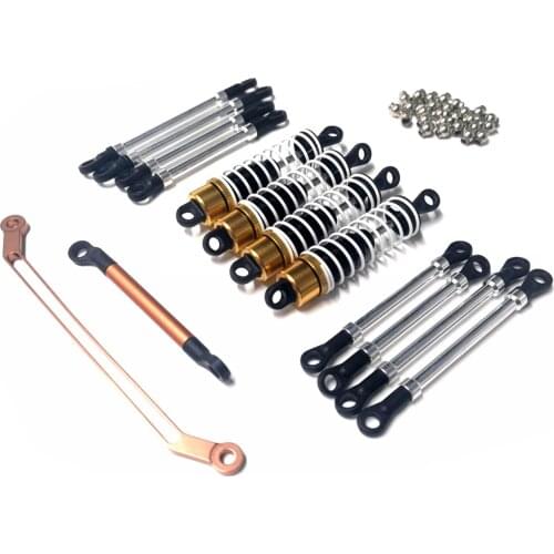 Damper Aluminum Oil Alu shocks with links full set For MST CMX 1/10 Crawler 242mm Wheelbase Chassis for tamiya