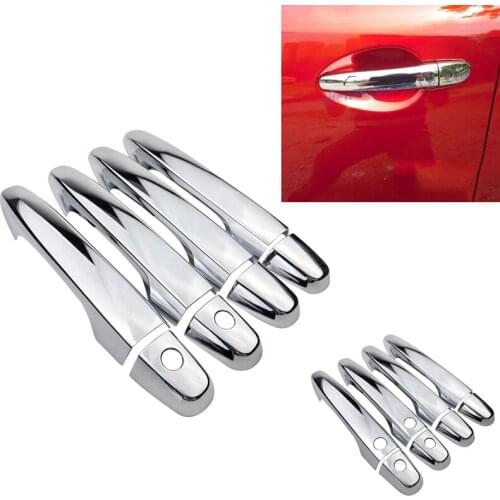 For 2009-2012 MAZDA 2 3 6 CX-3, CX-4, CX-5 Accessories Chrome Door Handle Cover Trim Protect Stickers Car Styling Decoration