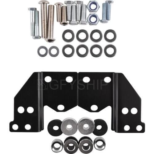 For Harley Touring Road King FLHR 1997-2008 Street Glide FLHX FLHT Motorcycle Detachables Luggage Rack Docking Hardware Kit