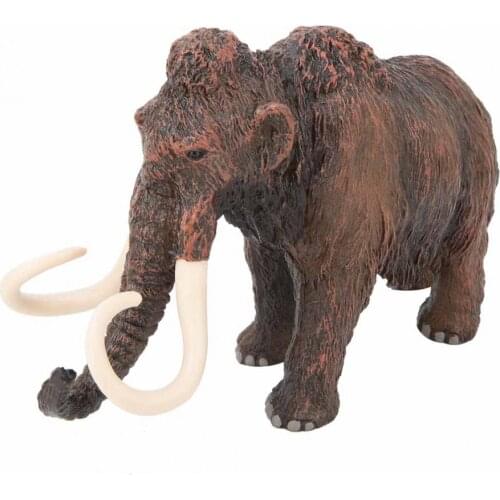 Mammoth Figure Wild Elephant Animal Simulation Model Toys Simulation Artificial Animal Elephant Toy Child Educational Toys