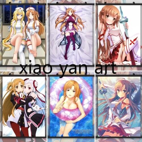 Sword Art Online Yuuki Asuna Anime Diamond Painting Diamond Mosaic Full Diamond Embroidery Cross Stitch Kits Home Decoration