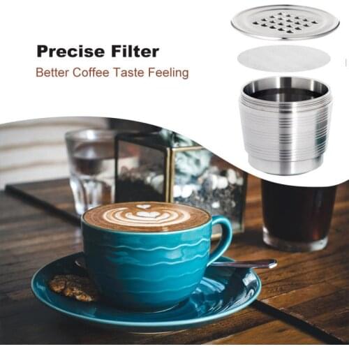 Nespresso Refillable Capsule Reusable Coffee Filter Nespresso Cafeteira Capsulas Cafe Recargables Reutilizables Coffee Filters
