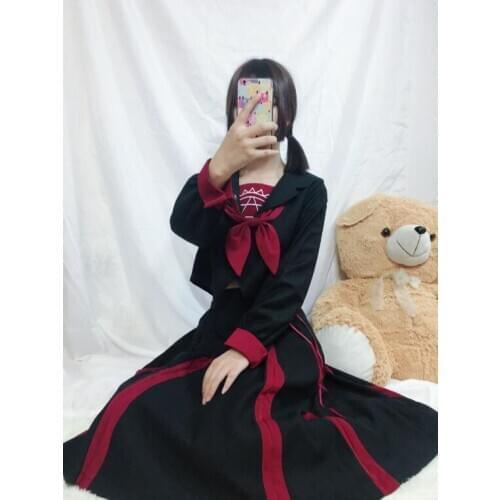 Originally limited commemorative JK uniform Guan Xijiao intermediate uniform magic battle embroidered sailor uniform JKX110