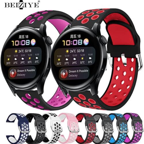 Silicone strap For huawei watch 3 Silicone Sport Smart Replacement Wrist Watchband Bracelet Accessories for Huawei Watch 3 pro
