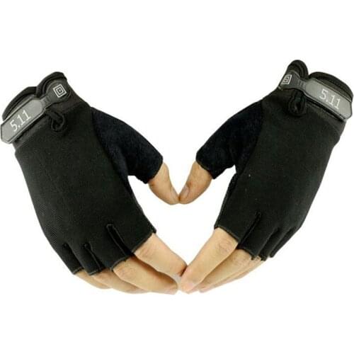 Cycling gloves half finger outdoor bicycle accessories Wear-resistant gym gloves cycling gloves outdoor tactical gloves