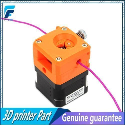 1set Drivegear Kit Orange Dual Drive Gear Extruder Kit Cloned Btech Upgrade For Prusa i3 3D Printer Gear Mini Bowden Extruder