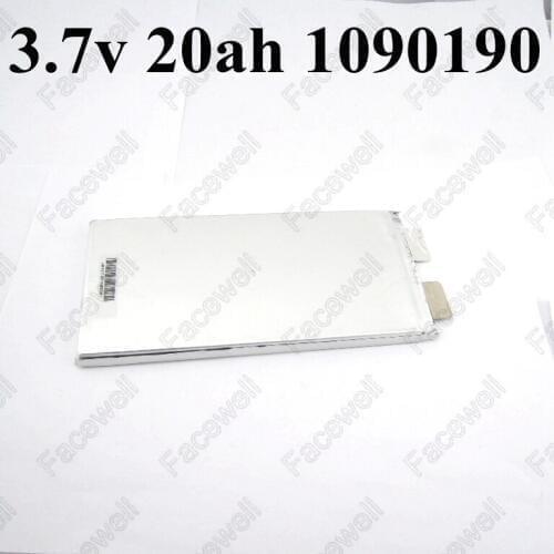 3pcs li polymer 3.7v 20ah battery cell li-ion 3.7v 20ah battery for electric bike motor scooter battery pack fiy power storage