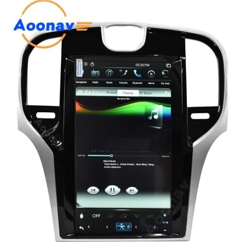 13.3 inch Tesla style Car Radio autoaudio Multimedia Player for chrysler 300C 2013-2019 stereo Built-In Speaker/Microphone