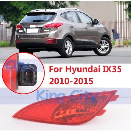 CAPQX For Hyundai IX35 2010 2011 2012 2013 2014 2015 Rear bumper reflector lamp Brake light rear fog light foglight taillight