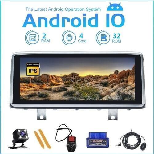 Carplay 10.25" Android 10 For BMW F30/F31/F34/F32/F33/F36 Car Intelligent Multimedia GPS Navigation Car Audio Auto Radio Player