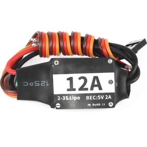 F10821 Simonk 12A 2-3s Brushless ESC Mini-Rotor Speed Controller for Mini 250 FPV KK 260 RC Quadcopter 4-axle Aircraft Frame