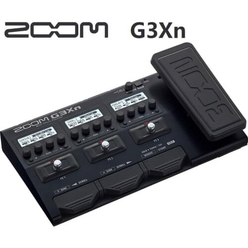Hot sell Zoom G3Xn electric guitar multi effector processor stomp pedal Guitar Effects Pedal