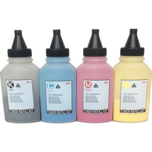 Misee Toner Refill Compatible for HP 202a 202x CF500a-CF503a Laserjet MFP M254dw M254nw M254dn M280nw M281cdw M281fdw (No tools)