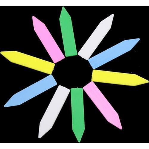 Plant Mini Tags Markers Nursery Garden Labels Seedling Labels Garden Decoration Plastic card label 100 Pcs