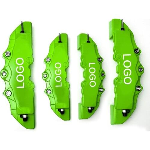 2Pcs/4Pcs M/S Size ABS Car 3D Disc Brake Caliper Covers Stickers Front Rear Wheel Universal Style Car Styling Auto Accessories