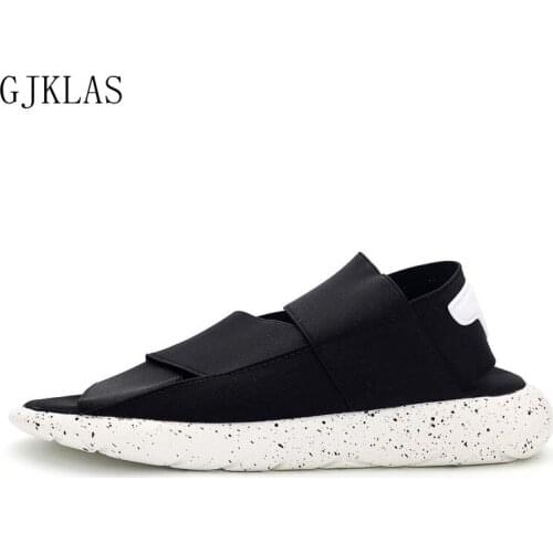 Mens Sport Sandals for Men Outdoor Black Summer Casual Shoes Man Sandal Weight Comfortable Roman Sandals Men Beach Footwear