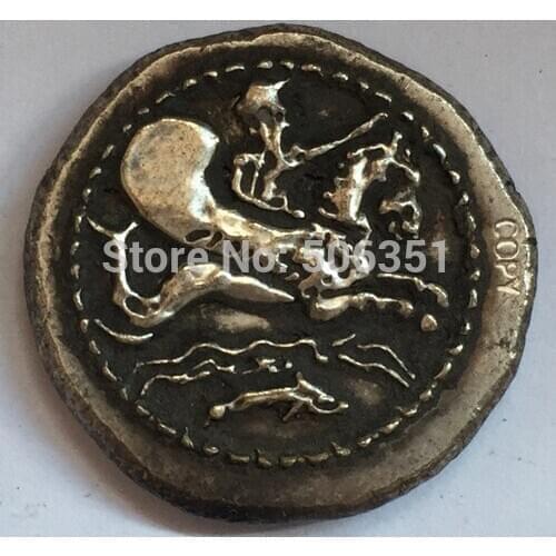 Type:#89 Greek COPY COINS Irregular size