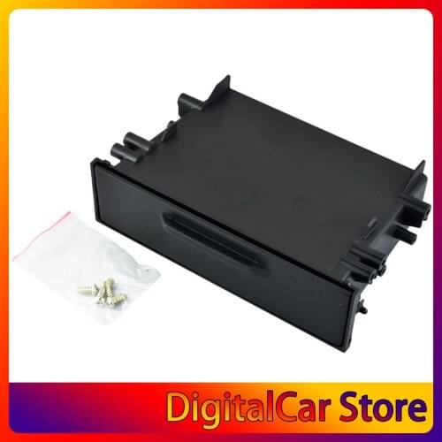 Universal Car Auto Single Din Radio Pocket Kit Installation Set Up Dash 1 Storage Box Car For Toyota