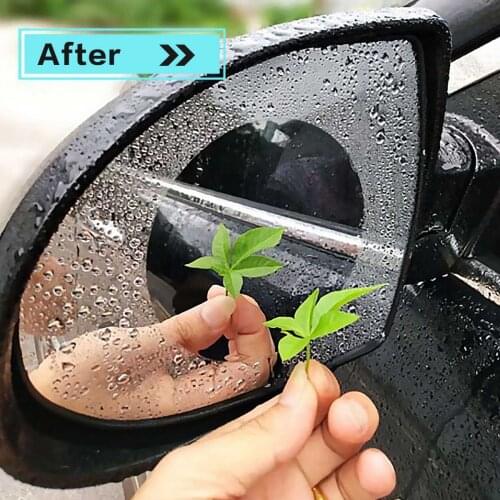 High Quality Car Rearview Mirror Protective Film Anti Fog Clear Rainproof Rear View Mirror Protective Soft Film Auto Accessories