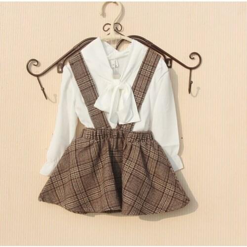 2020 Spring Skirts For Girls Clothes Fashion Plaid Skirts Children Clothes All-matched Tutu Skirt Kids Clothes Girls Skirts Saia