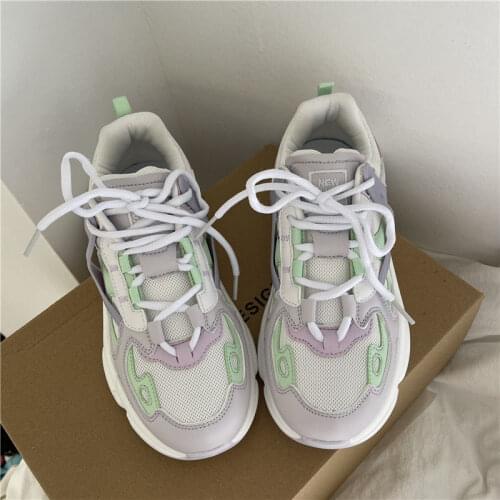 Womens Shoes Girls Sneakers 2021 Spring Autumn Girls Student Sport Shoes Style Women Ins Trendy Shoes Sneaker Zapatos Mujer