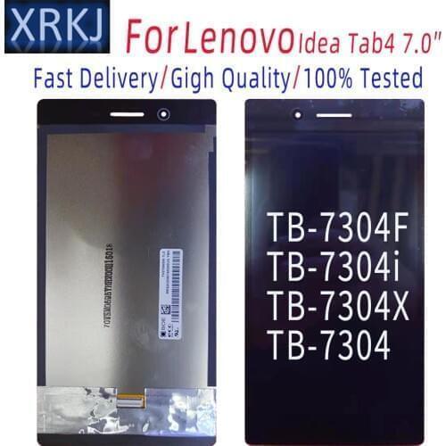 7" For Lenovo IdeaTab 4 TB-7304X LCD Tab 4 TB-7304F 7304 7304X 7304F TB-7304i Display and Touch Screen Digitizer Assembly