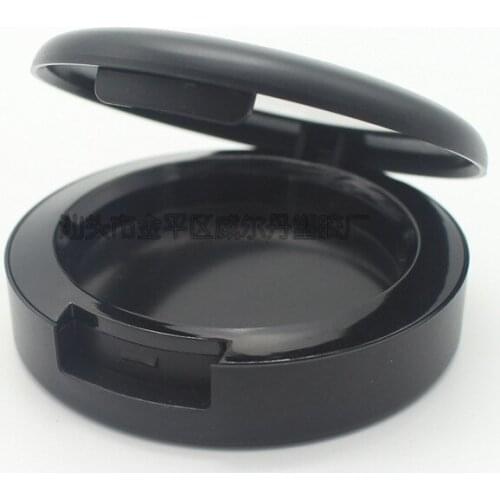 1pc Black Round Bottle Cosmetic Empty Jar Pot Eye Shadow Lip Balm Face Cream Sample Container Replacement Jar