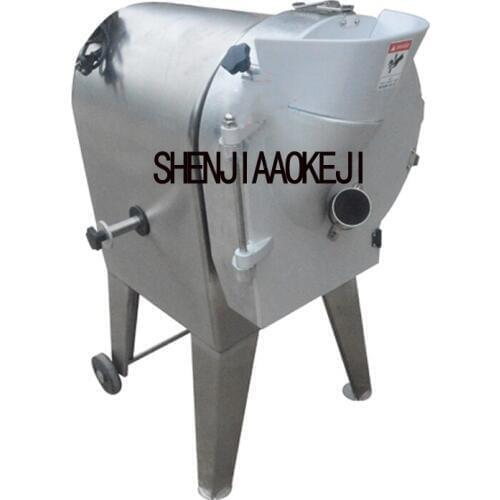 Vertical stainless steel shred slicing machine carrot horseshoe dicing cutting machine kitchen equipment 220V 750W 1PC