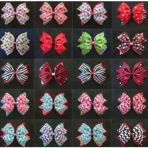 20 pcs BLESSING Happy Girl Hair Accessories 5.5" Girls' Hair Accessories HairBows