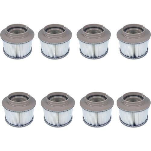 8Pcs/Lot for MSPA Replacement Filter Pack x 8 Inflatable Tub Keep Clean for Mspa Filter Water Filter Cartridge